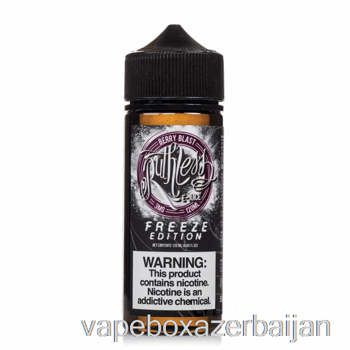 Vape Box Azerbaijan Berry Blast - Freeze Edition - Ruthless Vapor - 120mL 3mg